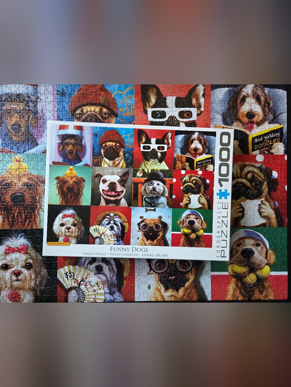 "Funny Dogs" 1000-Piece Puzzle - Eurographics